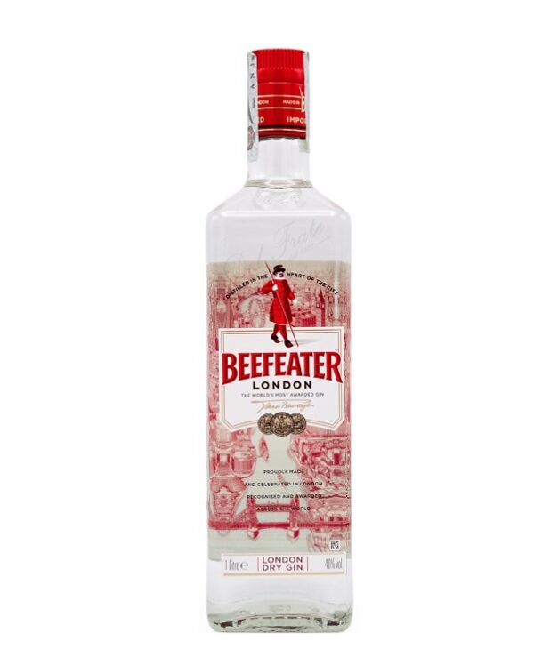 GIN BEEFEATER RED cl 100 BOTTIGLIA