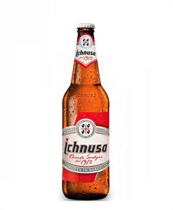BIRRA ICHNUSA cl 66x15 BOTTIGLIA VETRO A PERDERE
