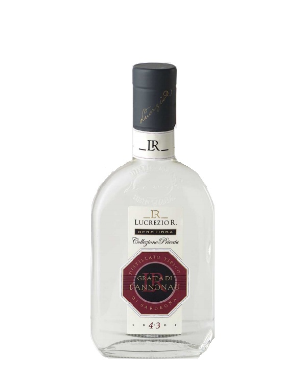 GRAPPA DI CANNONAU LUCREZIO R. cl 50 BOTTIGLIA