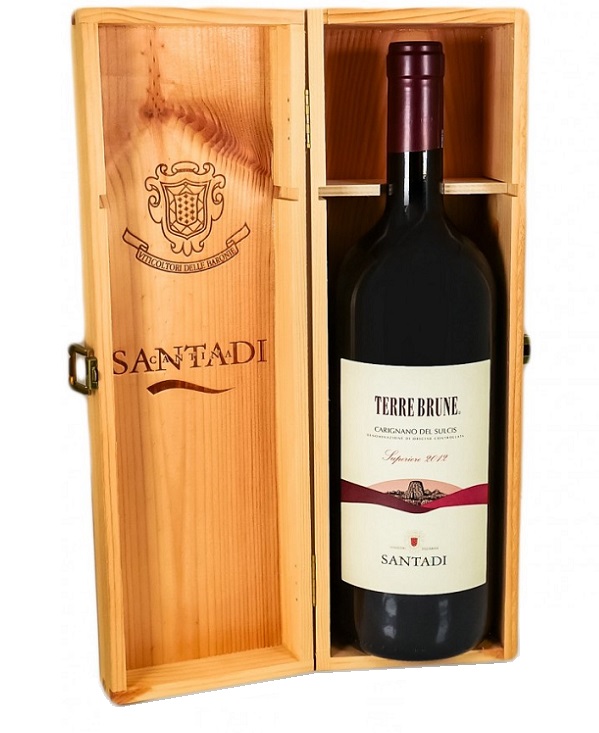 MAGNUM TERRE BRUNE cl 150 CONFEZIONE IN LEGNO