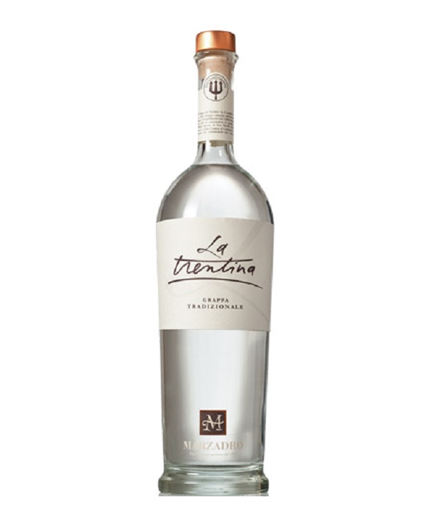 GRAPPA LA TRENTINA MORBIDA BIANCA cl 70 BOTTIGLIA