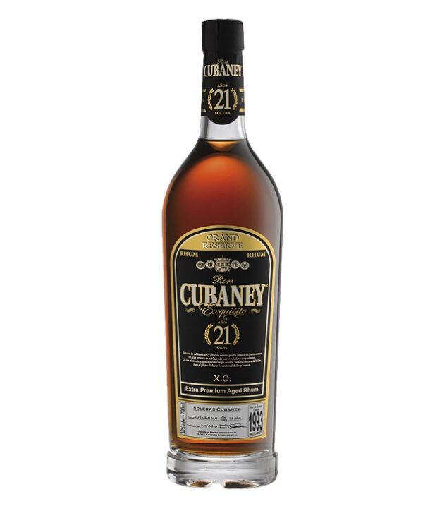 CUBANEY EXQUISITO 21 ANOS cl 70 BOTTIGLIA