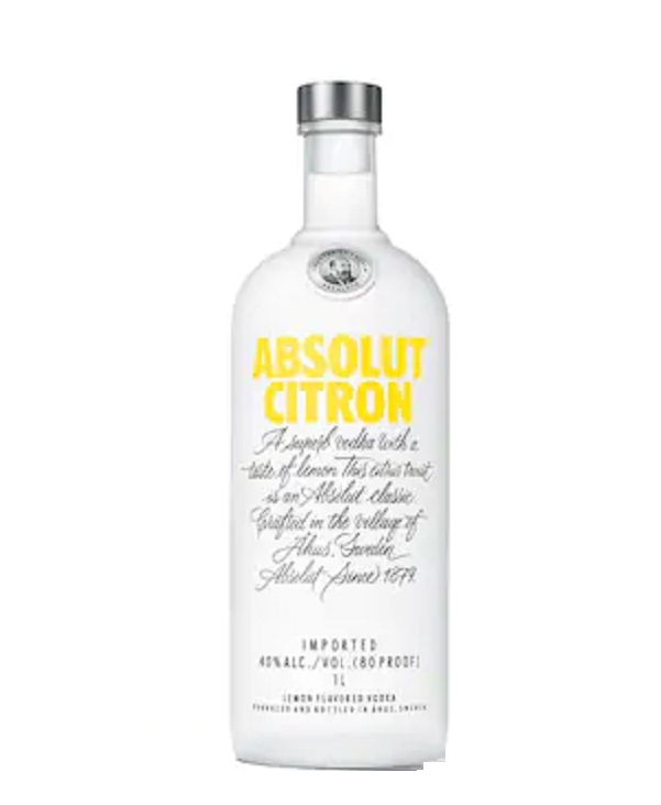 VODKA ABSOLUT CITRON cl 100 BOTTIGLIA