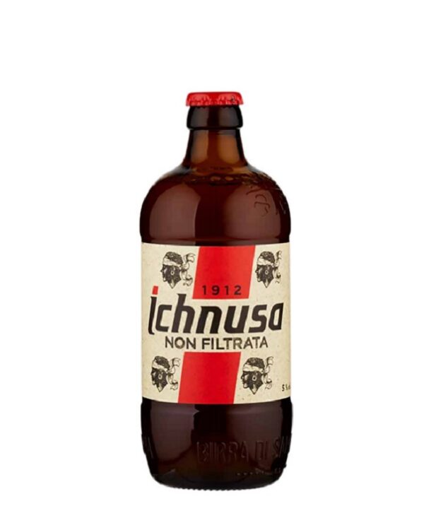 BIRRA ICHNUSA NON FILTRATA cl 50x15 BOTTIGLIA VETRO A PERDERE