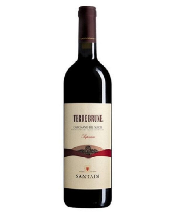 TERRE BRUNE CARIGNANO DEL SULCIS SUPERIORE DOC cl 75 BOTTIGLIA