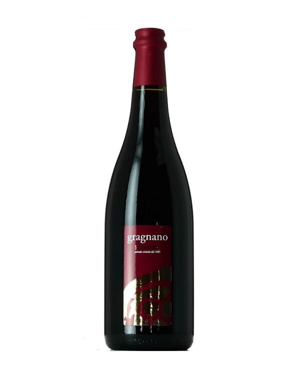 GRAGNANO FRIZZANTE ROSSO DOC cl 75 BOTTIGLIA - CAMPANIA