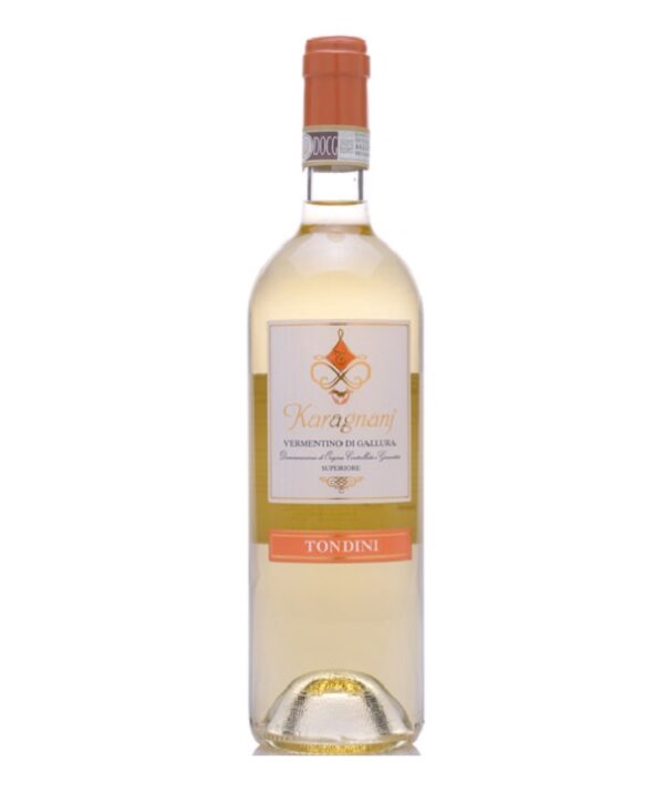 KARAGNANI VERMENTINO GALLURA DOCG cl 75 BOTTIGLIA