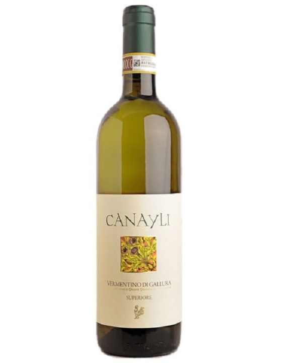 CANAYLI VERMENTINO DI GALLURA SUPERIORE DOCG cl 75 BOTTIGLIA