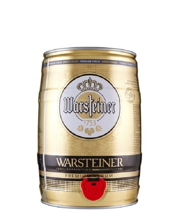 BIRRA WARSTEINER PILS litri 5 FUSTO