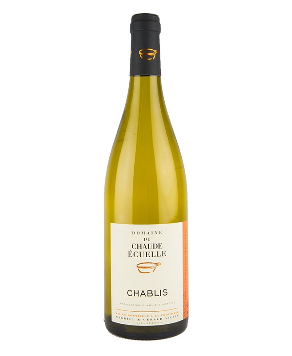 CHABLIS CHARDONNAY cl 75 BOTTIGLIA CHAUDE ECUELLE - FRANCIA