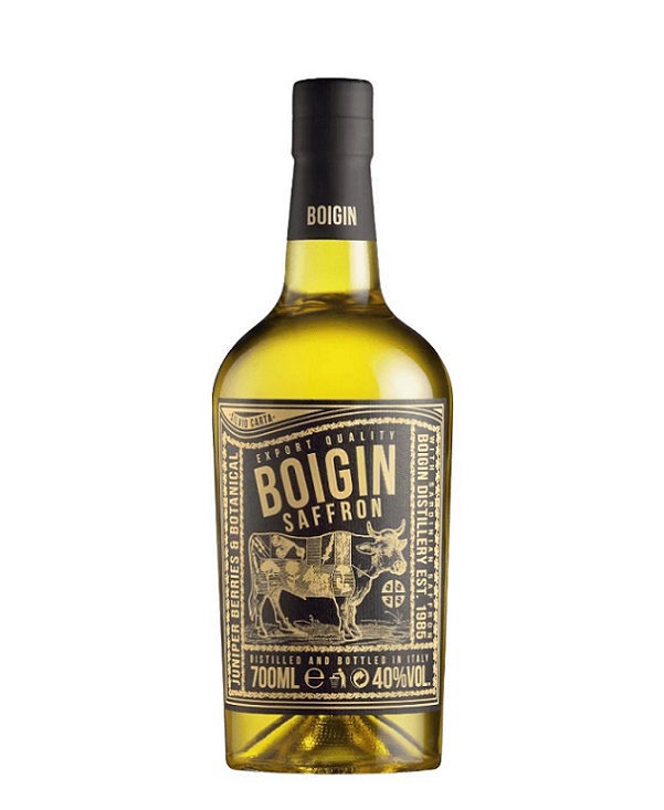 GIN BOIGIN SAFFRON cl 70 BOTTIGLIA