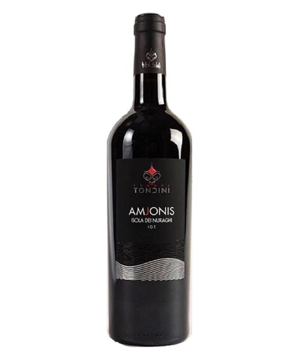 AMJONIS ISOLA DEI NURAGHI IGT ROSSO cl 75 BOTTIGLIA