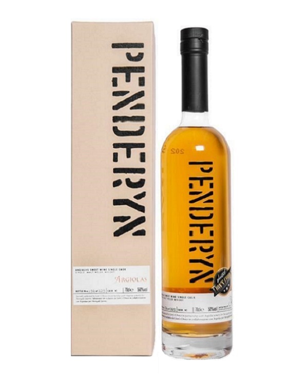 PENDERYN ARGIOLAS ANGIALIS SINGLE MALT WELSH WHISKY cl 70 ASTUCCIO