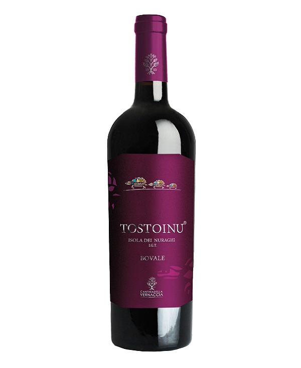 TOSTOINU BOVALE IS NURAGHI IGT cl 75 BOTTIGLIA