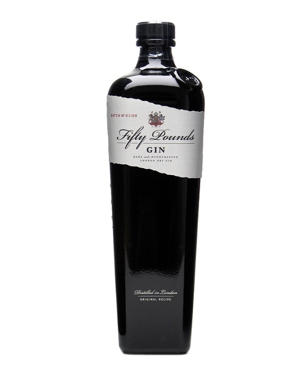 GIN FIFTY POUNDS cl 70 BOTTIGLIA