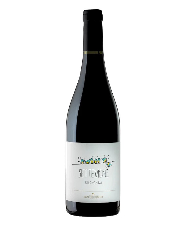 SETTEVIGNE FALANGHINA TERRE DEGLI OSCI cl 75 BOTTIGLIA CLAUDIO CIPRESSI - MOLISE