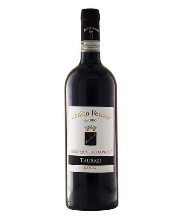 TAURASI VIGNA QUATTRO CONFINI cl 75 BOTTIGLIA BENITO FERRARA - CAMPANIA