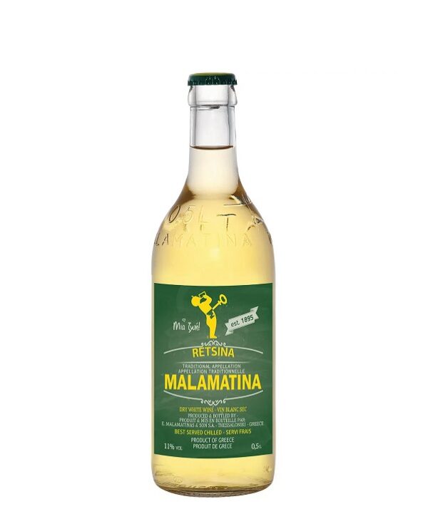 RETSINA cl 50 BOTTIGLIA MALAMATINA - GRECIA