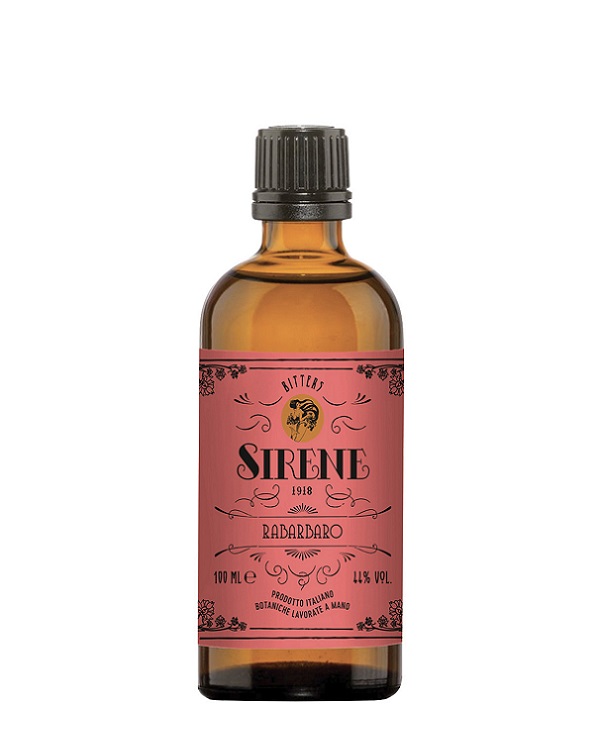SIRENE BITTERS RABARBARO cl 10 BOTTIGLIA