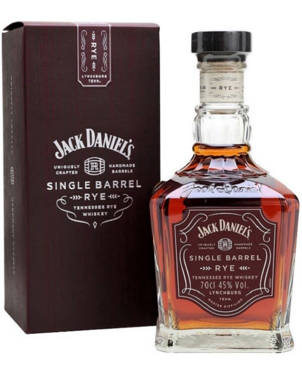 JACK DANIEL'S SINGLE BARREL RYE cl 70 ASTUCCIO