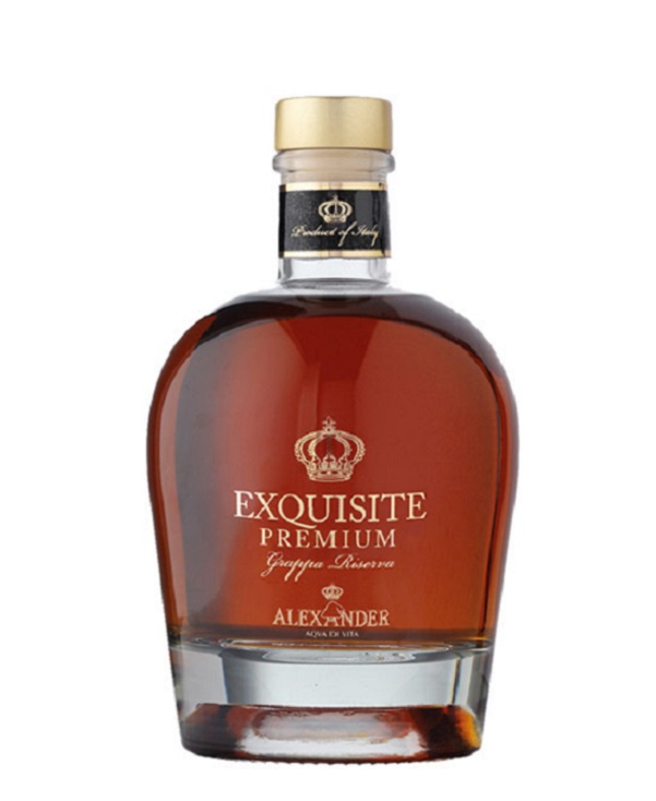 GRAPPA RISERVA ALEXANDER EXQUISITE PREMIUM cl 70 BOTTIGLIA