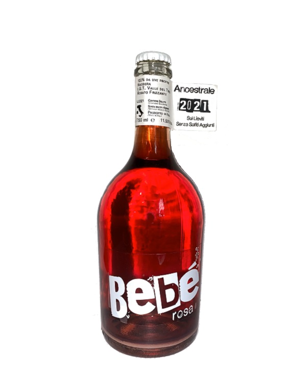 BEBE' ANCESTRALE ROSATO FRIZZANTE IGT cl 75 BOTTIGLIA