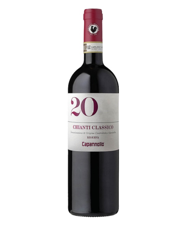 CHIANTI CLASSICO RISERVA cl 75 BOTTIGLIA CAPANNELLE - TOSCANA