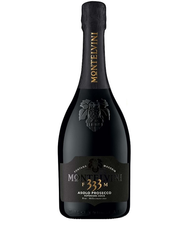 PROSECCO MONTELVINI ASOLO SUPERIORE DOCG MILLESIMATO FM333 FONTANA MASORIN cl 75 BOTTIGLIA