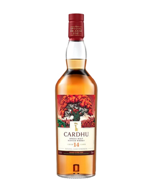 CARDHU 14 YO WHISKY SPECIAL RELEASE 2021 cl 70 BOTTIGLIA