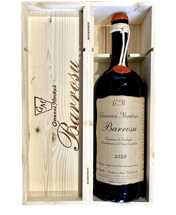 MAGNUM BARROSU CANNONAU DI SARDEGNA DOC cl 150 CONFEZIONE IN LEGNO