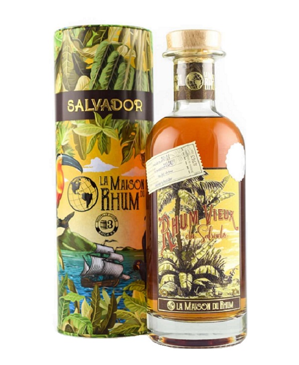 LA MAISON DU RHUM SALVADOR cl 70 ASTUCCIO