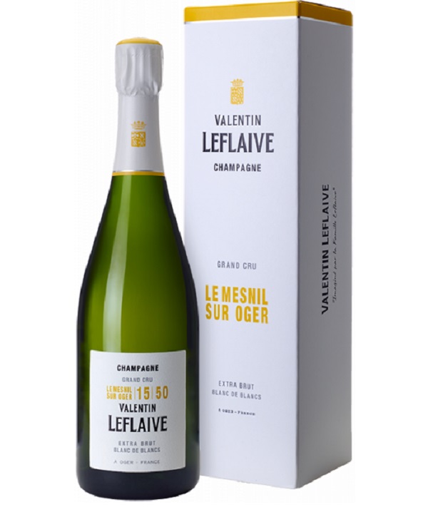 VALENTINE LEFLAIVE LE MESNIL SUR OGER BLANC DE BLANCS CHAMPAGNE EXTRA BRUT cl 75 ASTUCCIO