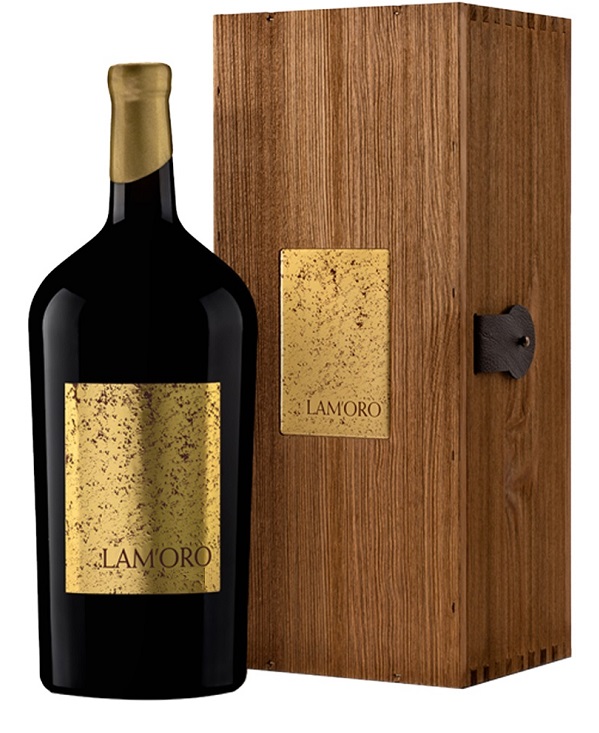 MAGNUM LAM'ORO ROSSO IGT cl 150 CONFEZIONE IN LEGNO LAMOLE DI LAMOLE - TOSCANA