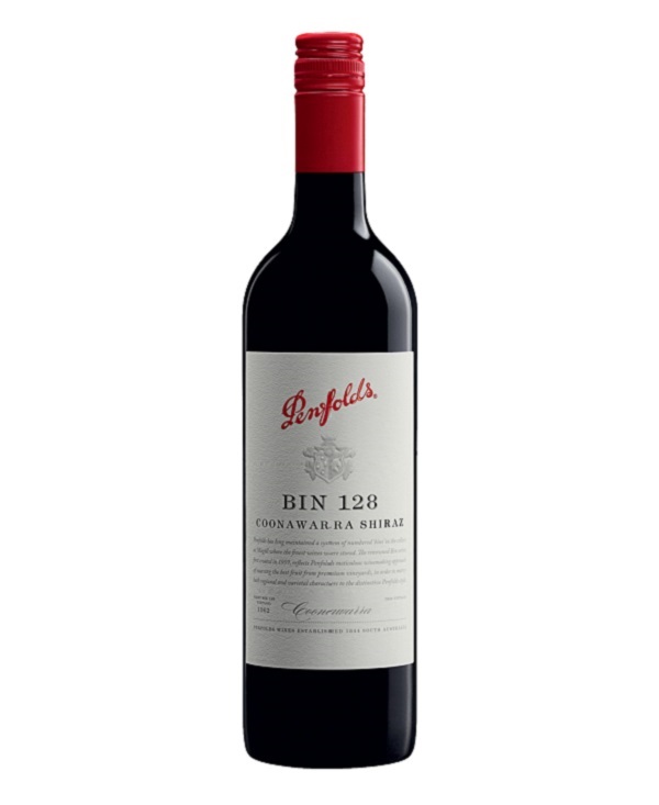 BIN 128 COONAWARRA SHIRAZ ROSSO cl 75 BOTTIGLIA PENFOLDS - AUSTRALIA