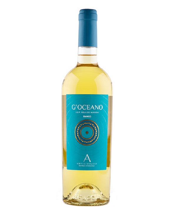 G'OCEANO IGP ISOLA DEI NURAGHI BIANCO cl 75 BOTTIGLIA