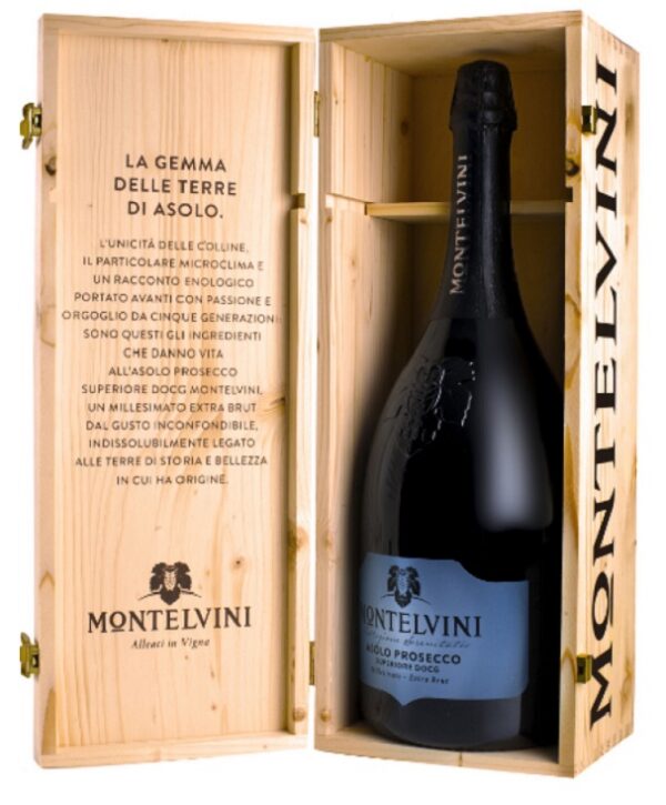 MAGNUM MONTELVINI SERENITATIS ASOLO PROSECCO SUP. DOCG MILL. EXTRA BRUT cl 150