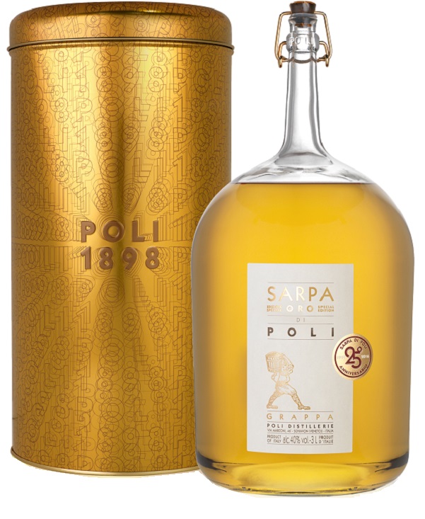 JEROBOAM ACQUAVITE POLI SARPA ORO BIG MAMA cl 300 ASTUCCIO