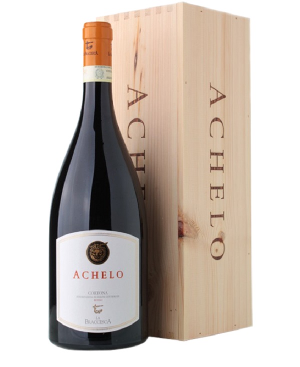 MAGNUM ACHELO ROSSO CORTONA DOC cl 150 CONFEZIONE IN LEGNO ANTINORI - TOSCANA