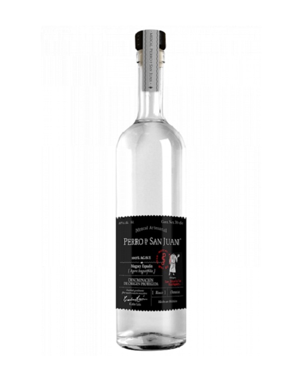 MEZCAL ARTESANAL PERRO DE SAN JUAN ESPADIN BLANCO cl 70 BOTTIGLIA