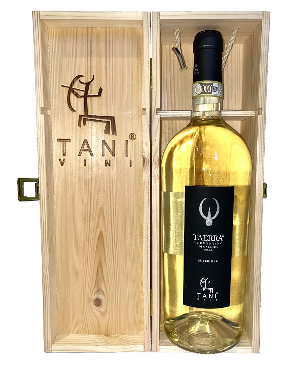 MAGNUM TAERRA VERMENTINO DOCG cl 150 CONFEZIONE IN LEGNO