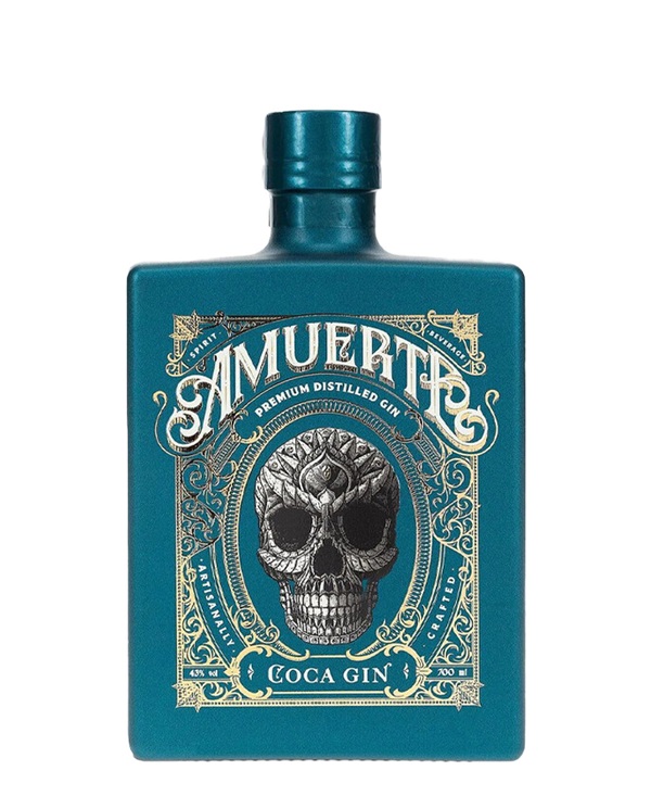 COCA LEAF GIN AMUERTE GREEN cl 70 BOTTIGLIA