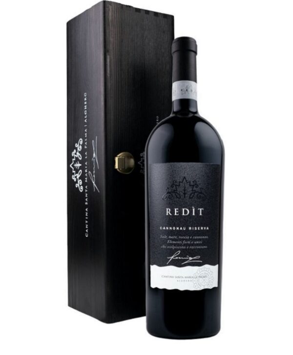 MAGNUM REDIT CANNONAU DOC RISERVA cl 150 CONFEZIONE IN LEGNO - SANTA MARIA LA PALMA