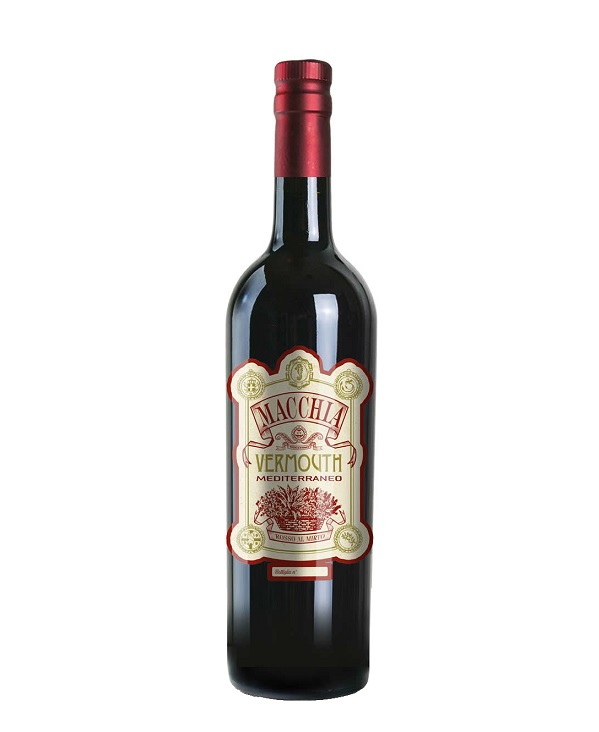 VERMOUTH ROSSO AL MIRTO cl 70 BOTTIGLIA - MACCHIA
