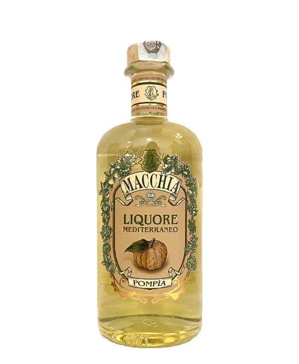 LIQUORE MEDITERRANEO POMPIA cl 70 BOTTIGLIA - MACCHIA