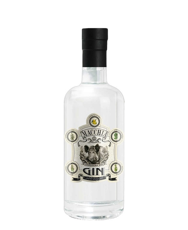 GIN SELVAGGIO cl 70 BOTTIGLIA - MACCHIA