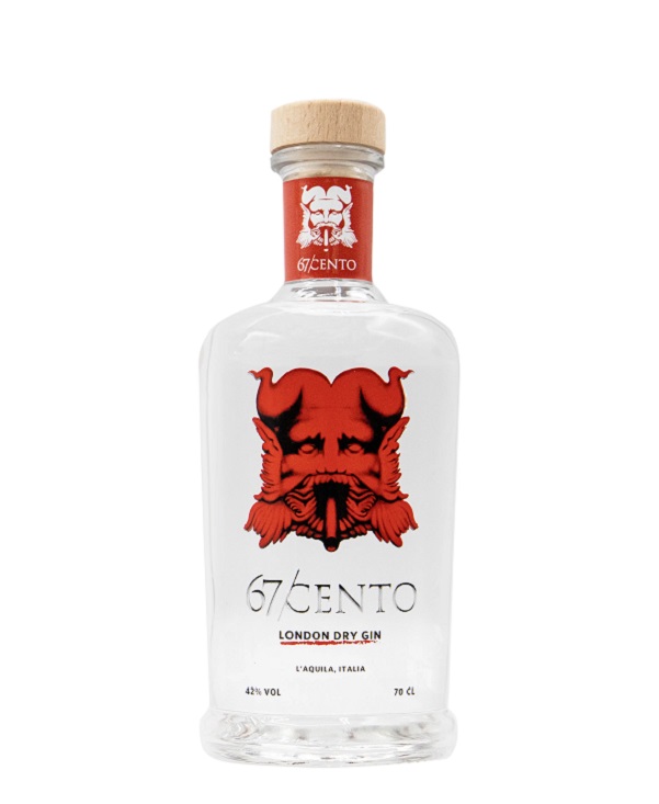 67/CENTO FORAGED GIN cl 70 BOTTIGLIA