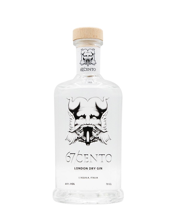 67/CENTO RURAL DRY GIN cl 70 BOTTIGLIA