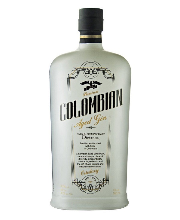 DICTADOR COLOMBIAN AGED GIN ORTODOXY cl 70 BOTTIGLIA