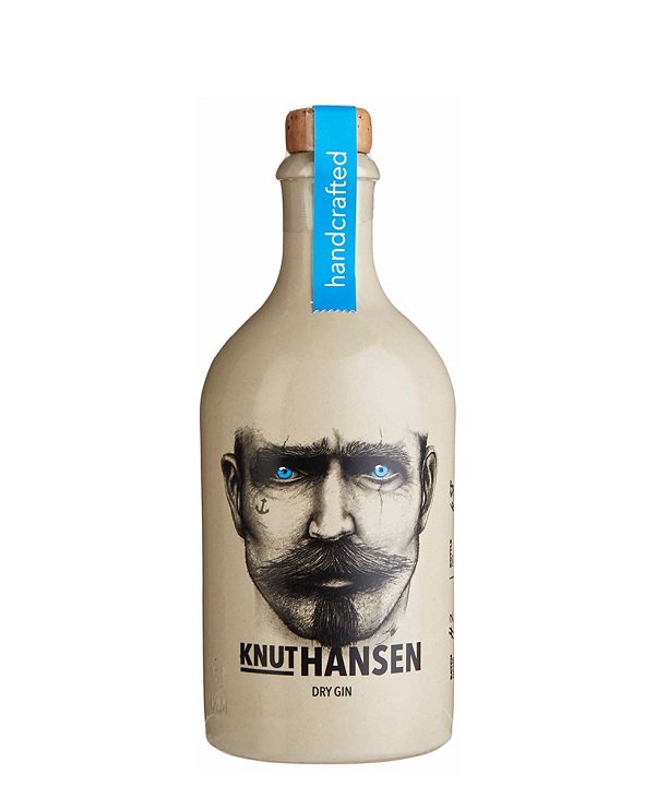 KNUT HANSEN DRY GIN cl 50 BOTTIGLIA