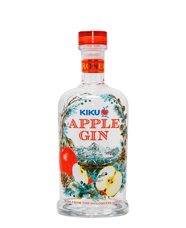 KIKU APPLE GIN LONDON DRY cl 50 BOTTIGLIA